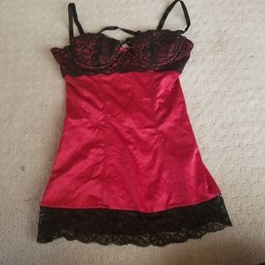 Corset lingerie nightie